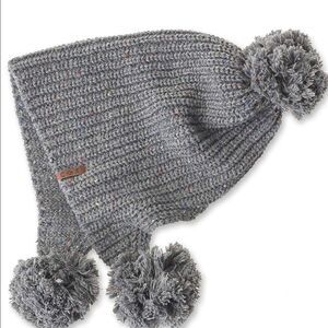 KAVU Cloud Nine Mineral PomPom Beanie Knit Ski Cap